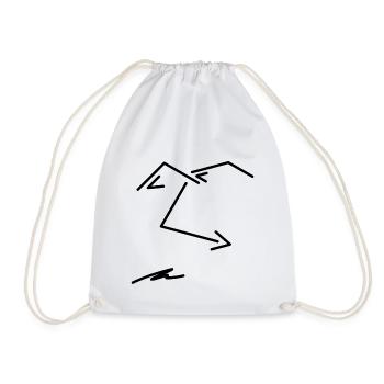 Plusieurs visages #15 - Sac de sport léger - blanc - Devant