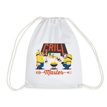 Minions Grill Master - Turnbeutel - Weiß - Vorne
