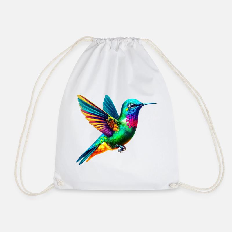 Kolibri - Turnbeutel - Weiß
