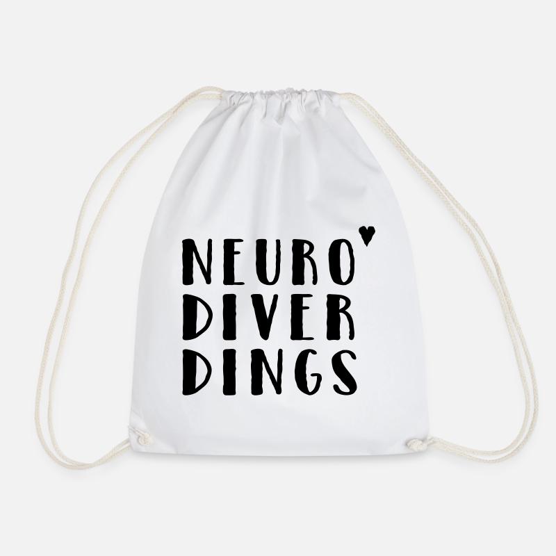 Neurodiverdings - Turnbeutel - Weiß