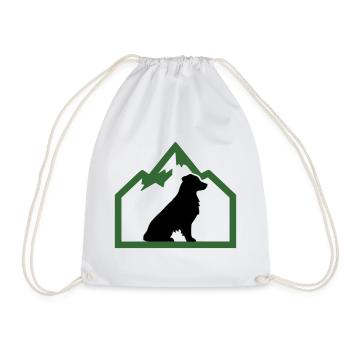 Logo extérieur des Montagnes Noble Dog - Sac de sport léger - blanc - Devant