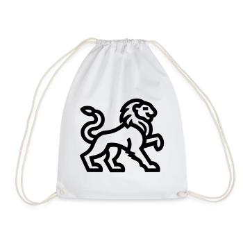 chimère - Sac de sport léger - blanc - Devant