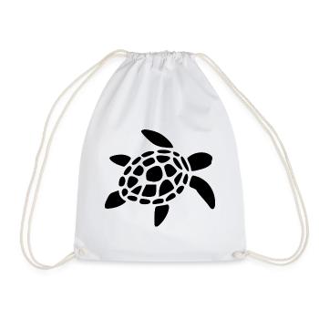 Tortue de mer Tortue blanche Cadeau Blanc - Sac de sport léger - blanc - Devant