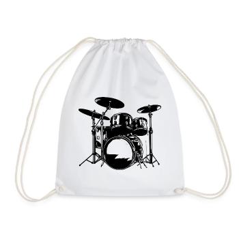 percussion - Sac de sport léger - blanc - Devant