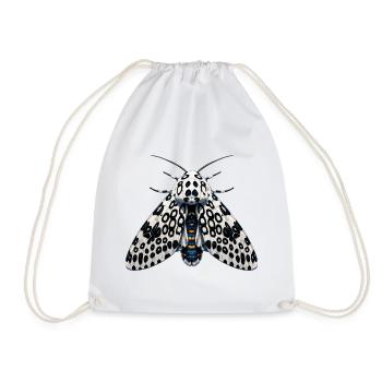 Anime Hypercompe Leoparde Géant - Sac de sport léger - blanc - Devant