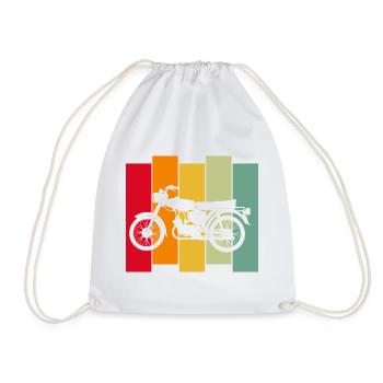Le pilote Simson Schwalbe Ossi - Sac de sport léger - blanc - Devant