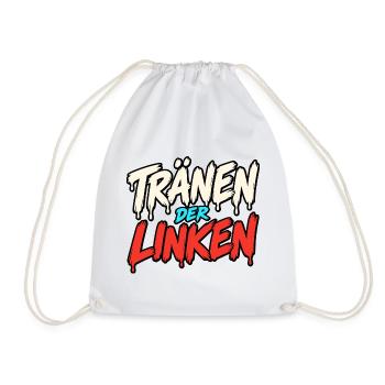 Tränen der Linken Linke Tränen - Turnbeutel - Weiß - Vorne