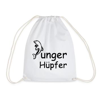 Junger Hüpfer Geschenk - Turnbeutel - Weiß - Vorne