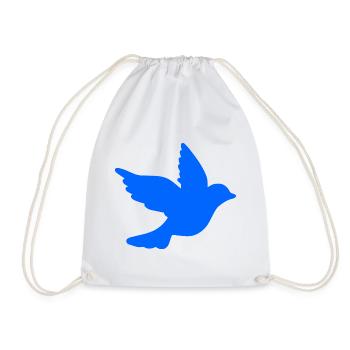 Dove of peace - Drawstring Bag - white - Front