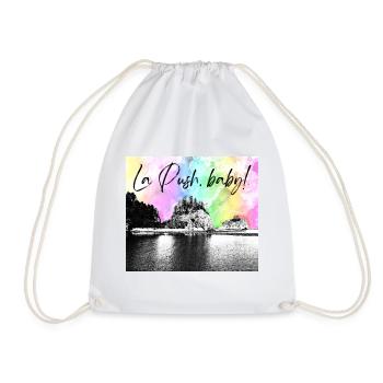 La Push, baby! Illustration - Drawstring Bag - white - Front