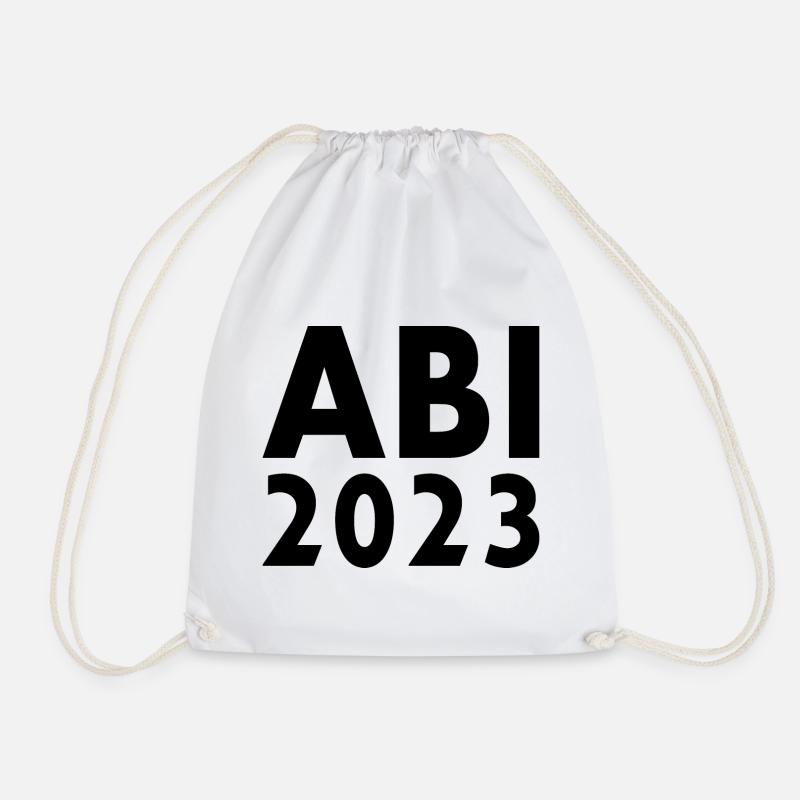 Abi 2023 - Turnbeutel - Weiß
