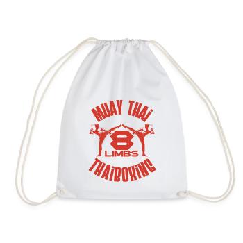 Muay Thaïlande Thaïlande - Sac de sport léger - blanc - Devant