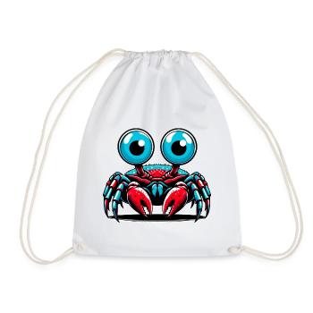 Crabe - Sac de sport léger - blanc - Devant