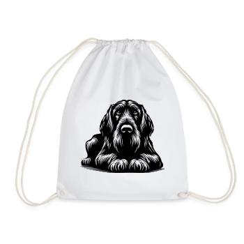 Spinone Italiano - Sac de sport léger - blanc - Devant