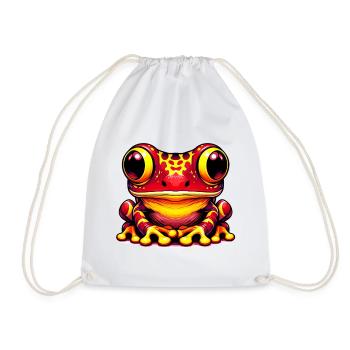 Grenouille - Sac de sport léger - blanc - Devant