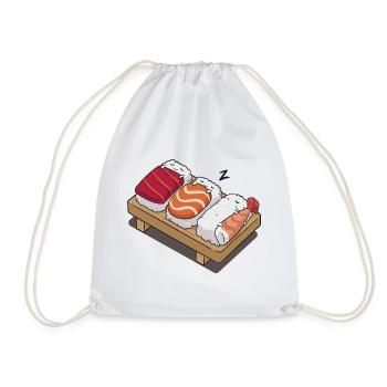 Sushi dormir - Sac de sport léger - blanc - Devant