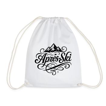 Après-ski à la montagne - Sac de sport léger - blanc - Devant