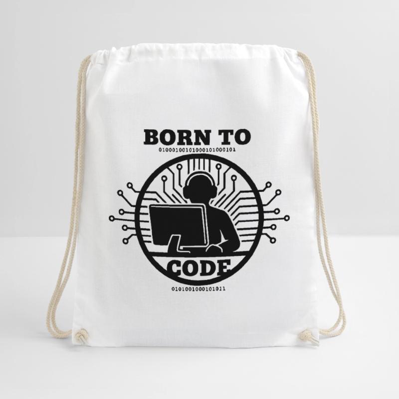 Codeur né pour coder Programmeur Sac de sport léger