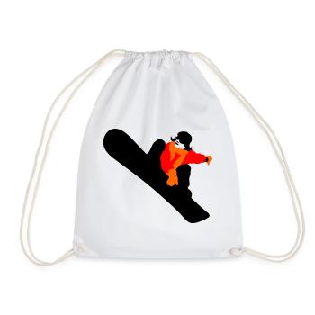 Planche à neige - Sac de sport léger - blanc - Devant