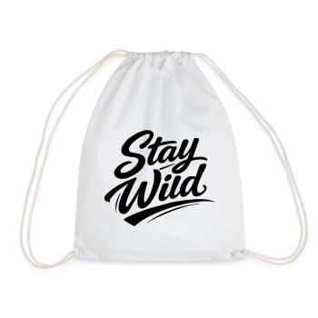 Restez en liberté - Sac de sport léger - blanc - Devant