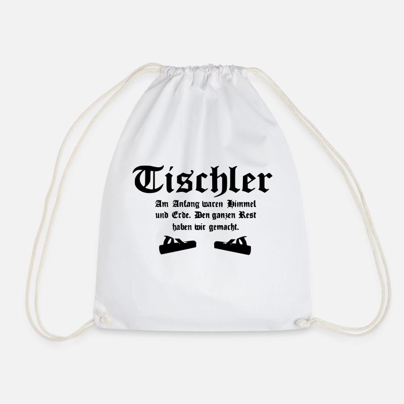 tischler - Turnbeutel - Weiß