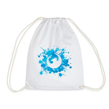 UI5 Phoenix Splash Blue - Drawstring Bag - white - Front