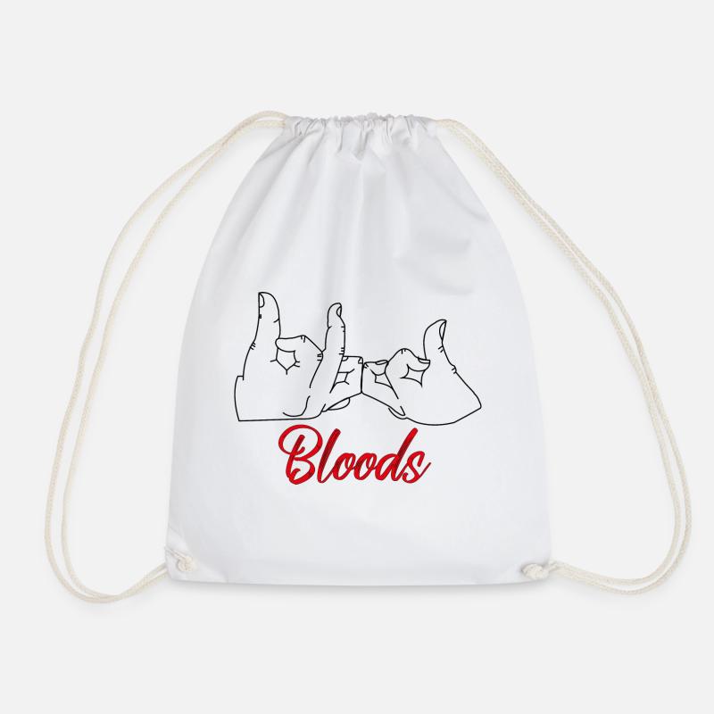 Bloods - Turnbeutel - Weiß