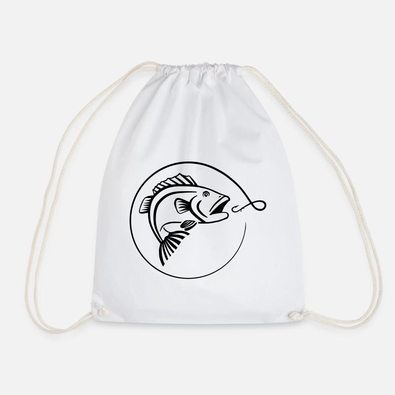 pêche - Sac de sport léger - blanc