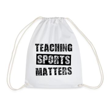 Professeurs de sport - Sac de sport léger - blanc - Devant