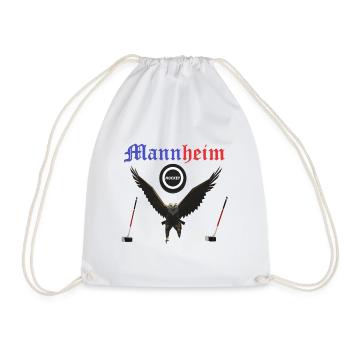Mannheim Fan Design - Turnbeutel - Weiß - Vorne