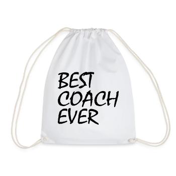 Best coach ever - Sac de sport léger - blanc - Devant