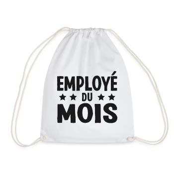 Employé Du Mois Employee of the Month Récompense - Sac de sport léger - blanc - Devant