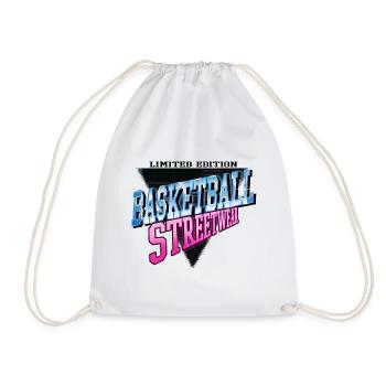 Basketteur Sport Police Vintage Rétro - Sac de sport léger - blanc - Devant