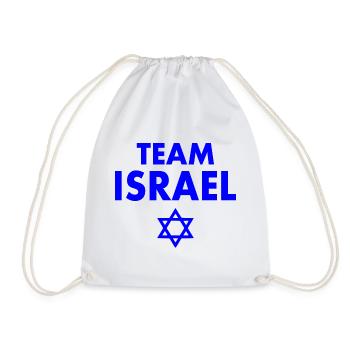 Team israel - Sac de sport léger - blanc - Devant