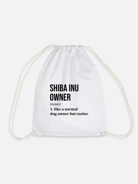 Shiba Inu Shiba Inu Shiba Inu - Turnbeutel - Weiß