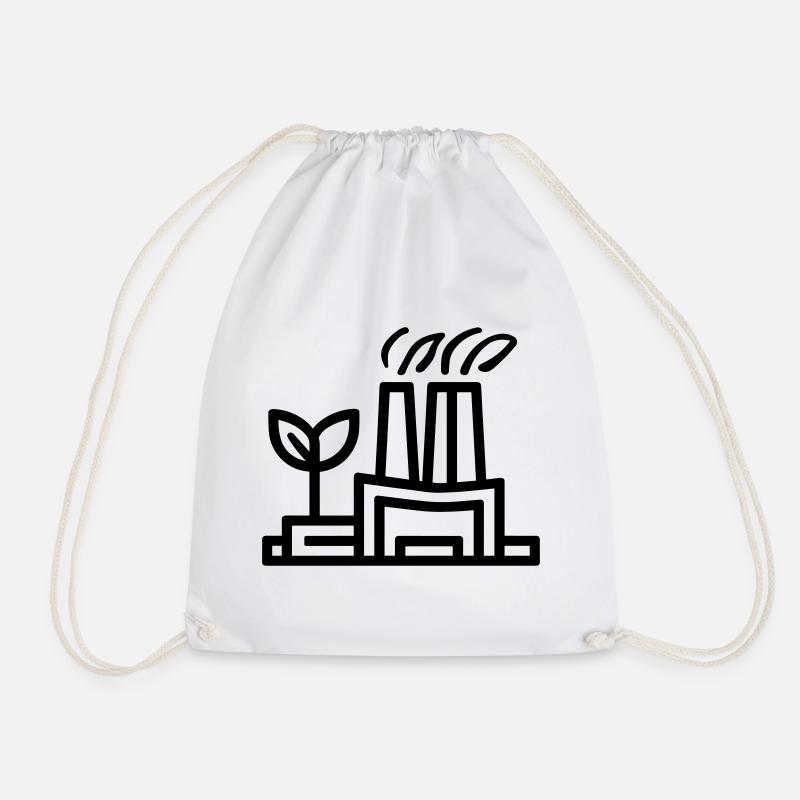 usine écologique - Sac de sport léger - blanc