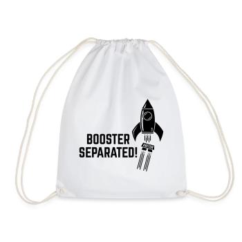 Booster Separated! (Abitur / Abitur / Abiturient / B) - Drawstring Bag - white - Front