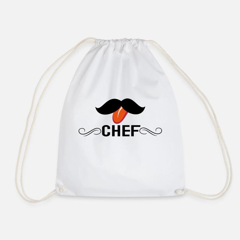 chef - Turnbeutel - Weiß