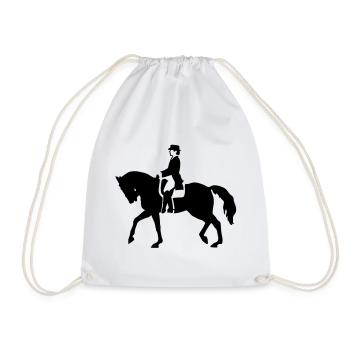 pferd - Sac de sport léger - blanc - Devant