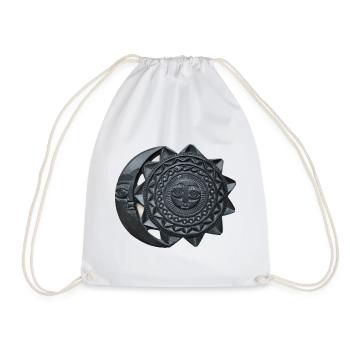 Soleil et lune des Inca - Sac de sport léger - blanc - Devant