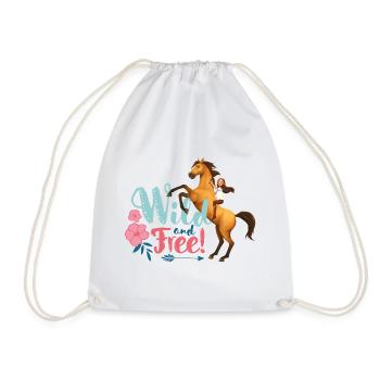 Spirit Et Lucky - Wild And Free - Sac de sport léger - blanc - Devant