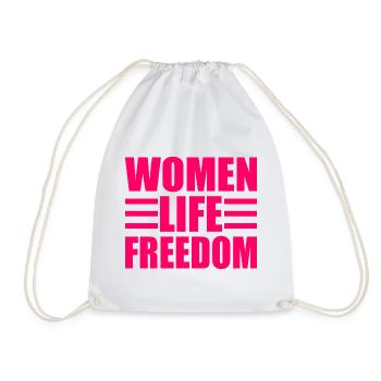 Women life freedom - Sac de sport léger - blanc - Devant