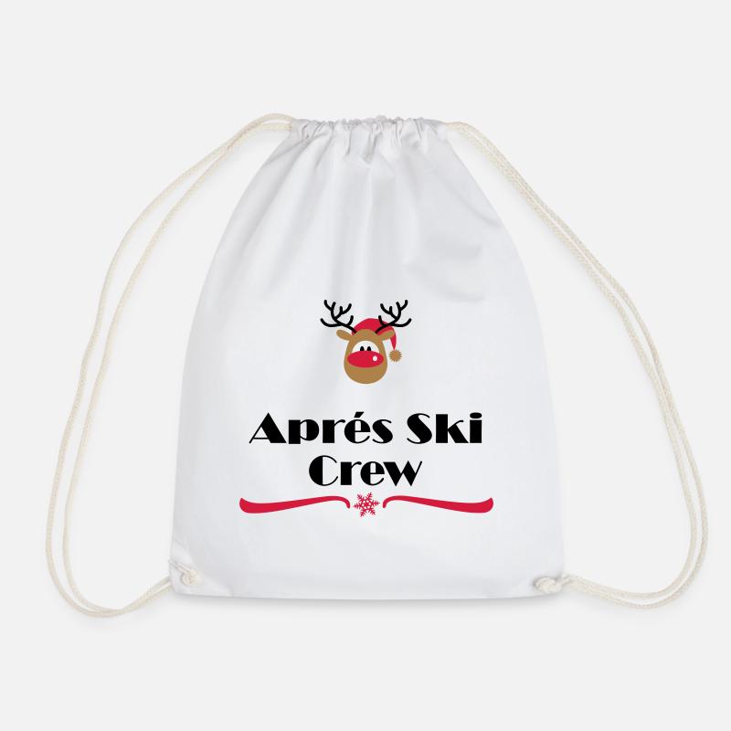 apres ski - Turnbeutel - Weiß