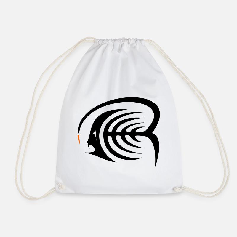 Poisson-grenouille - Sac de sport léger - blanc