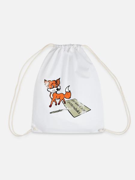 Fuchs voller Möglichkeiten - Turnbeutel - Weiß