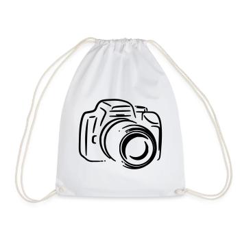 Photo reflex - Drawstring Bag - white - Front