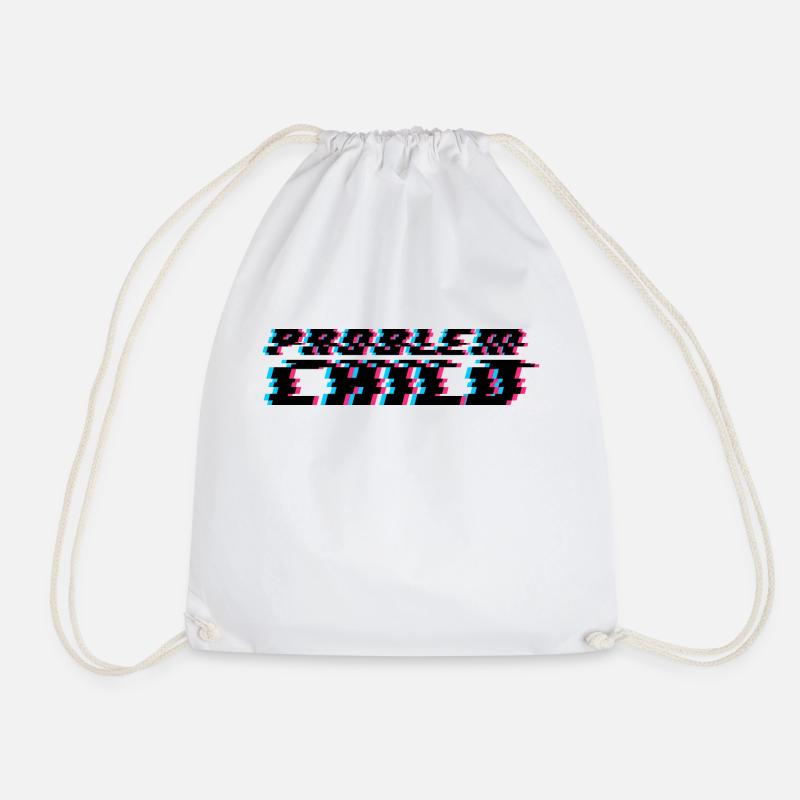 Problem Child (dunkel) - Turnbeutel - Weiß