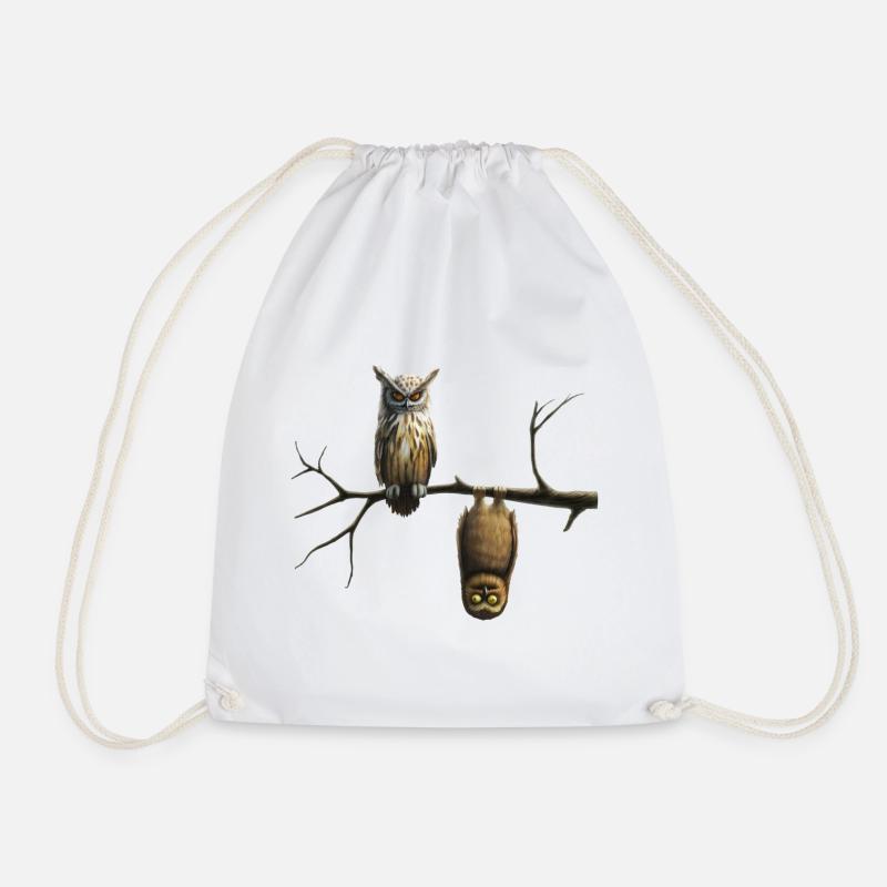 chouette - Sac de sport léger - blanc
