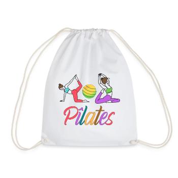 PILATES - Sac de sport léger - blanc - Devant