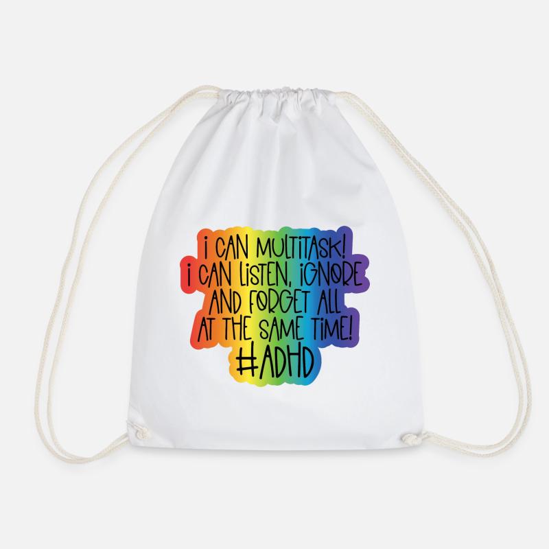 TDAH - Sac de sport léger - blanc
